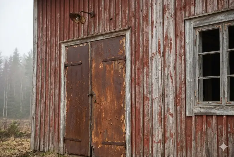 Torppa ennen perinnemaalausta
